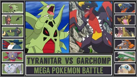 garchomp vs tyranitar vs metagross|Dragonite vs. Salamence vs. Garchomp vs. Tyranitar vs..